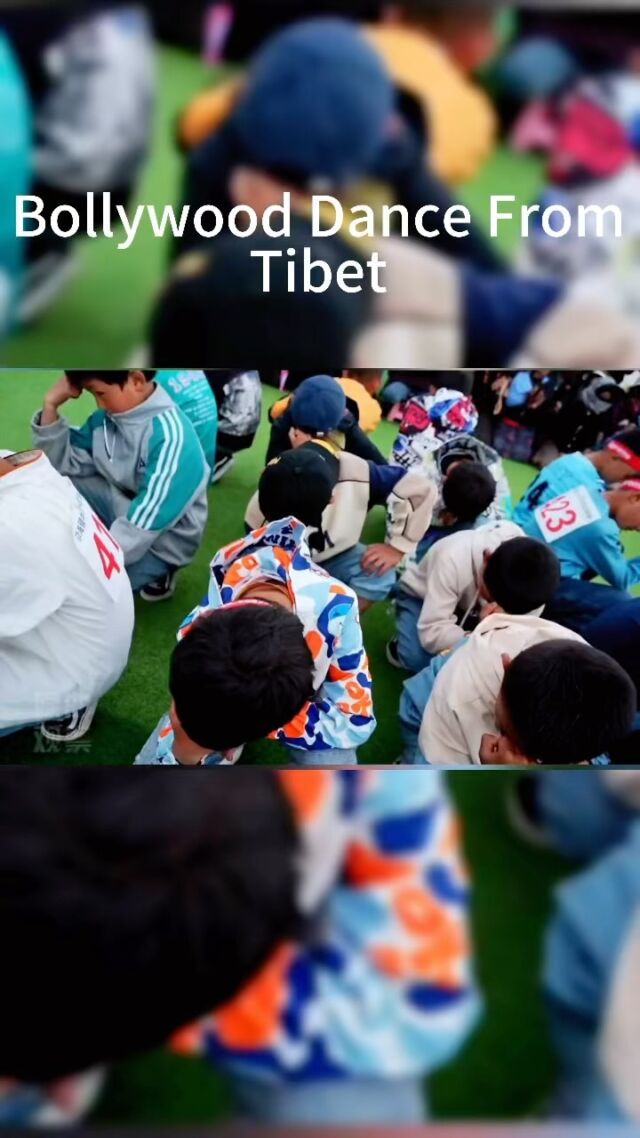 Bollywood dance far away from Tibet. #tibet #bollywood #kidsdance #tibettravel
